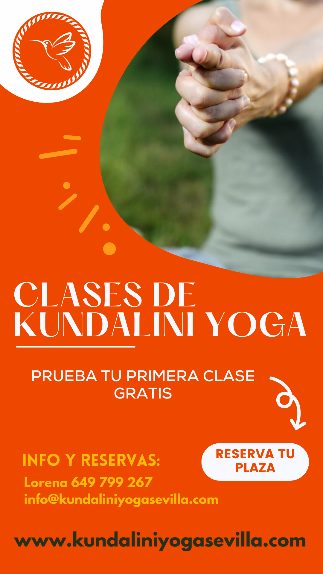 Clases presenciales de Kundalini Yoga en Sevilla