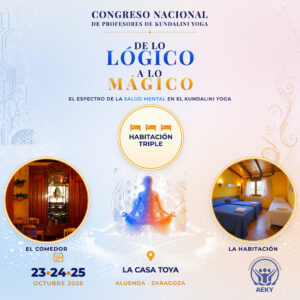 CONGRESO NACIONAL PROFESORES KUNDALINI YOGA 2026 Cama en habitación triple